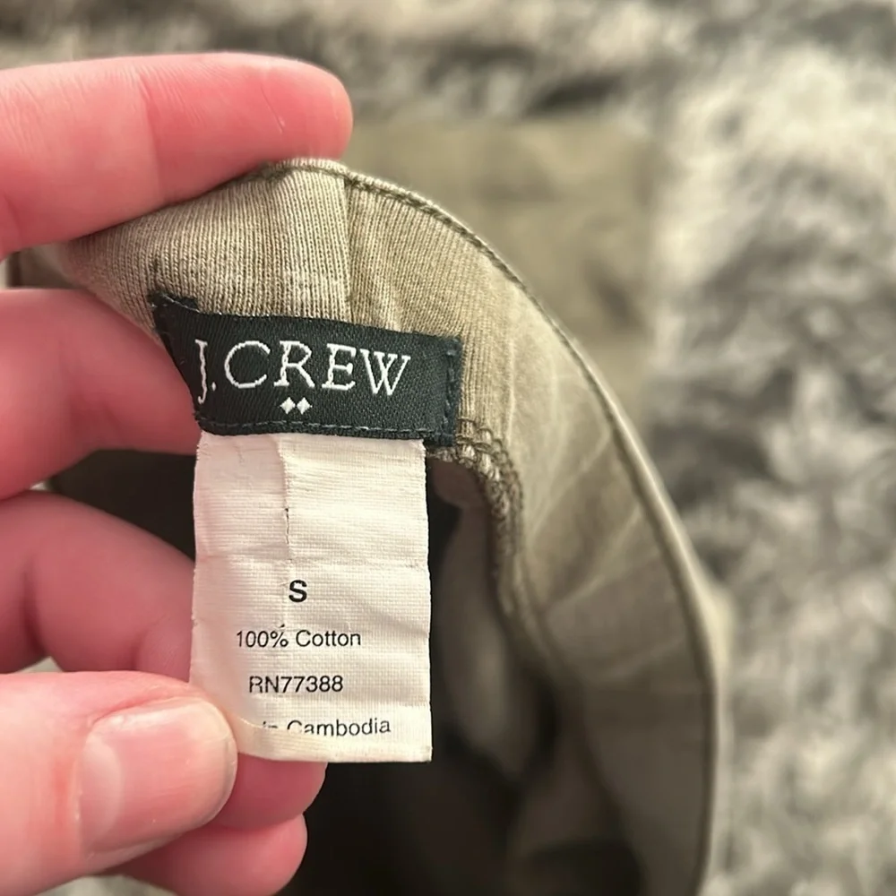 J. Crew green tan